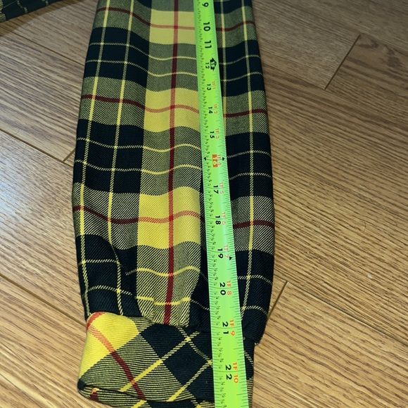 Miss Pat long sleeve, knee length Vintage Plaid yellow dress! - Picture 12 of 15